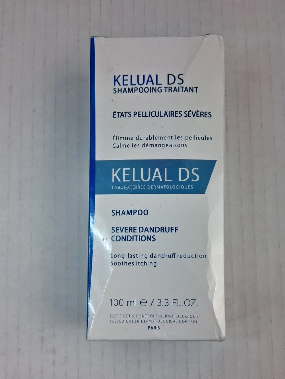 Kelual DS Anti-Dandruff Shampoo 3.3 fl. oz.  Exp 11/2027